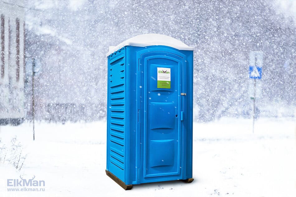 Аренда утеплённых туалетных кабина «ВАРМ» с обогревателем.