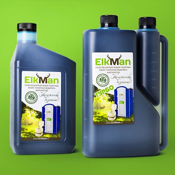 Жидкость-концентрат и супер концентрат «ЭлкМэн» — универсальное дезодорирующее средство.