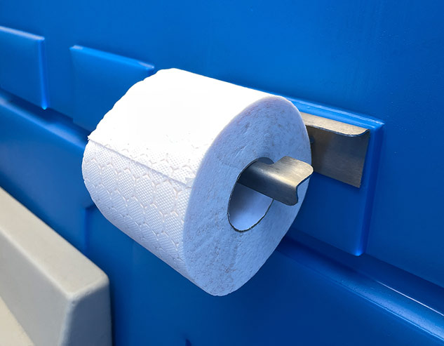 Держатель для туалетной бумаги внутри туалетной кабины «Стандарт Pro».