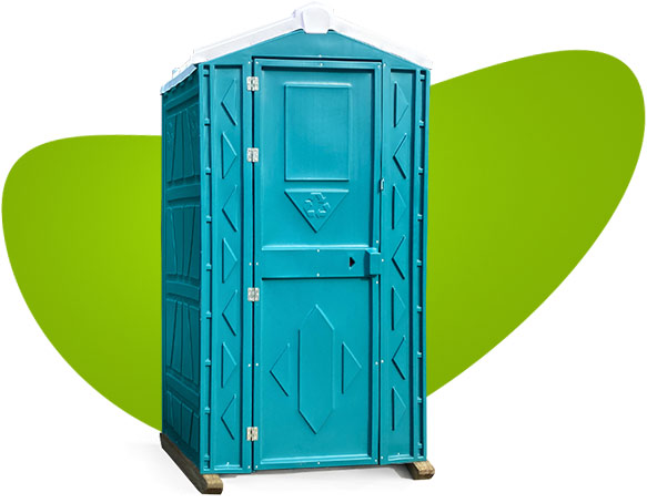 Туалетная кабина «Вторая Жизнь» вид спереди.
